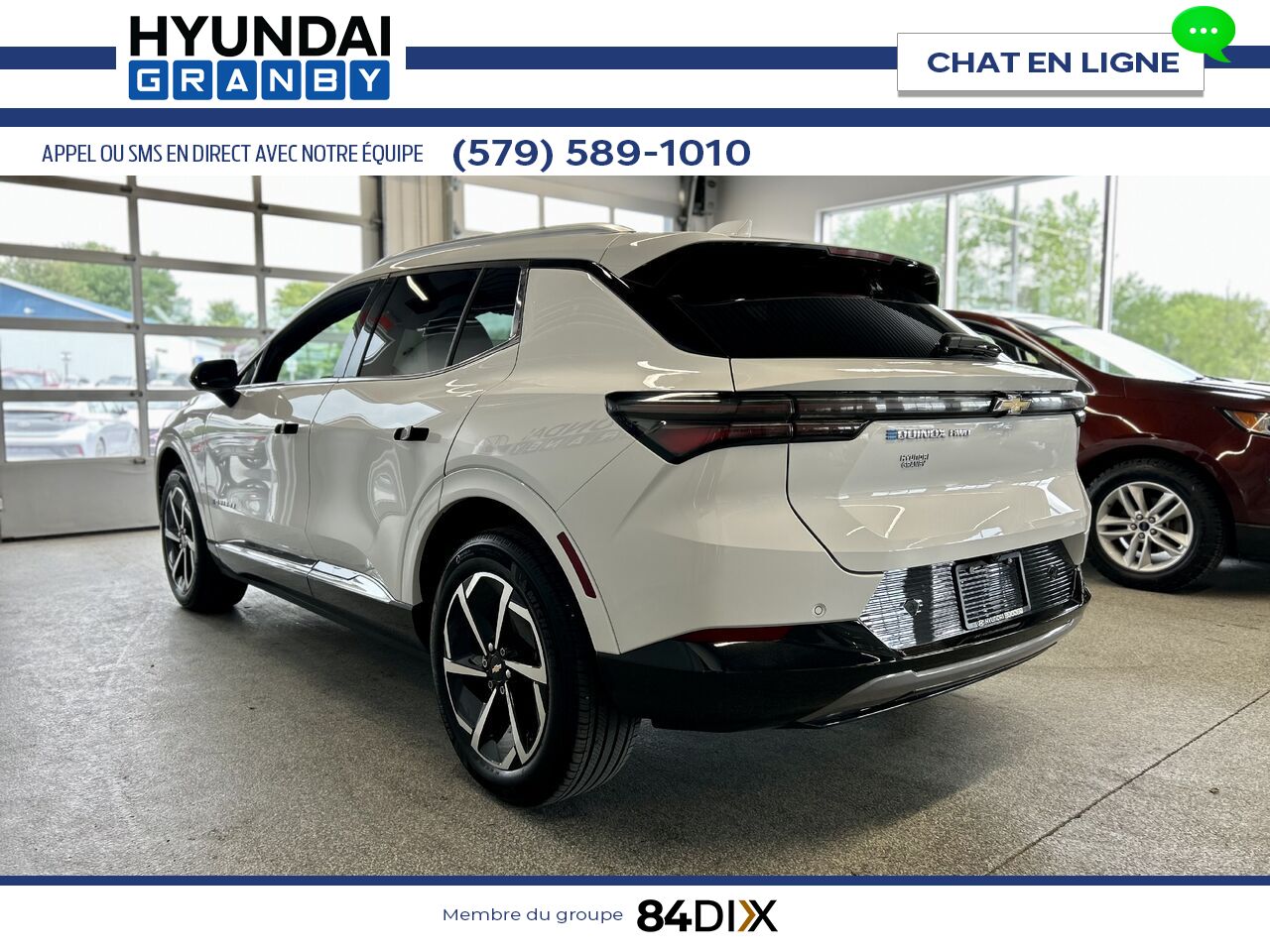 Chevrolet Equinox EV 2025 Blanc Granby - photo #4