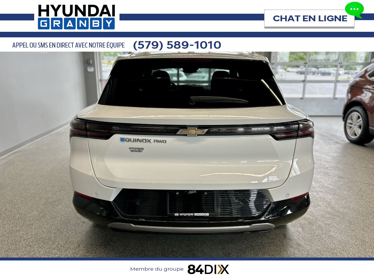 Chevrolet Equinox EV 2025 Blanc Granby - photo #5
