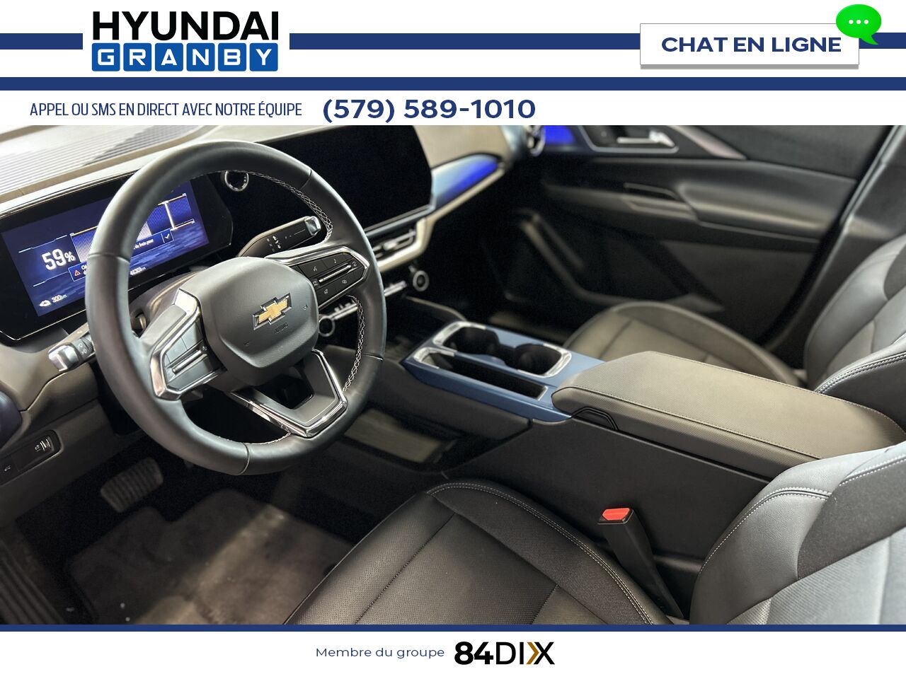 Chevrolet Equinox EV 2025 Blanc Granby - photo #8