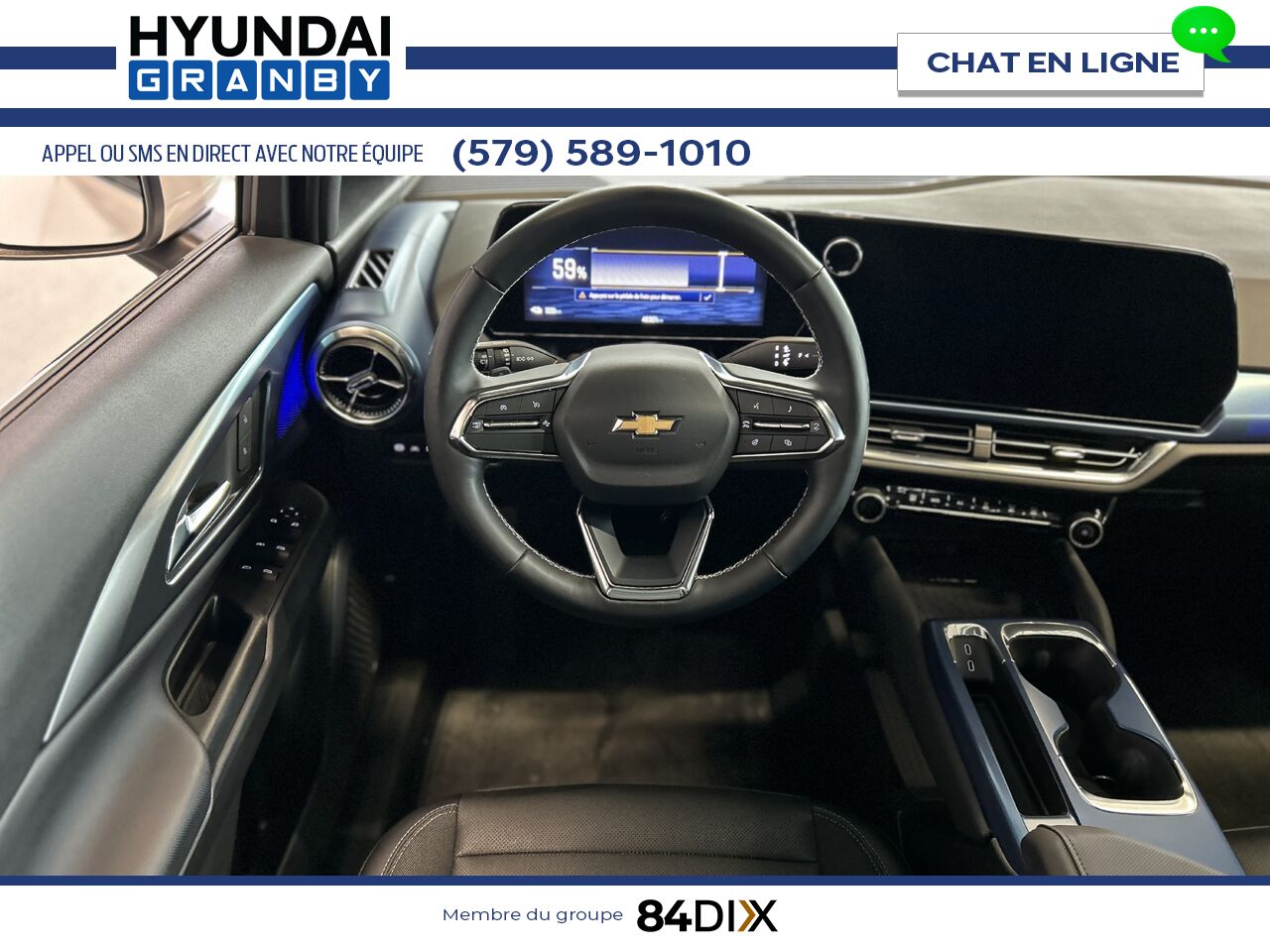 Chevrolet Equinox EV 2025 Blanc Granby - photo #11