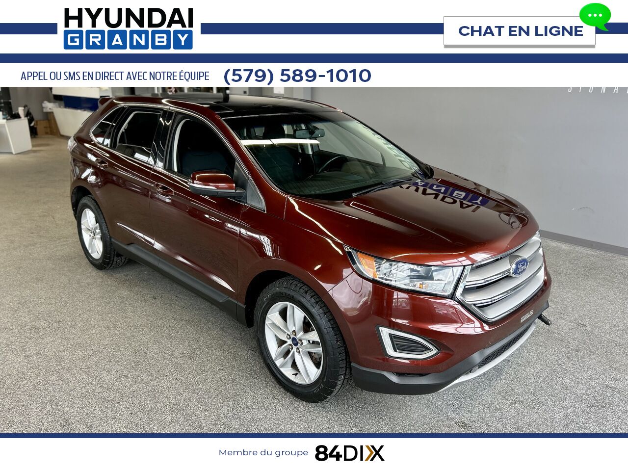 Ford Edge 2015 Rouge Granby - photo #1