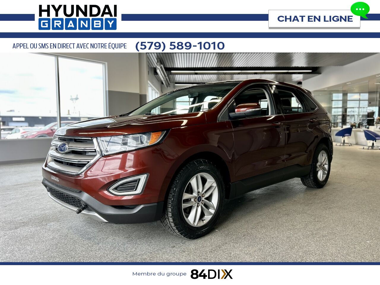 Ford Edge 2015 Rouge Granby - photo #3