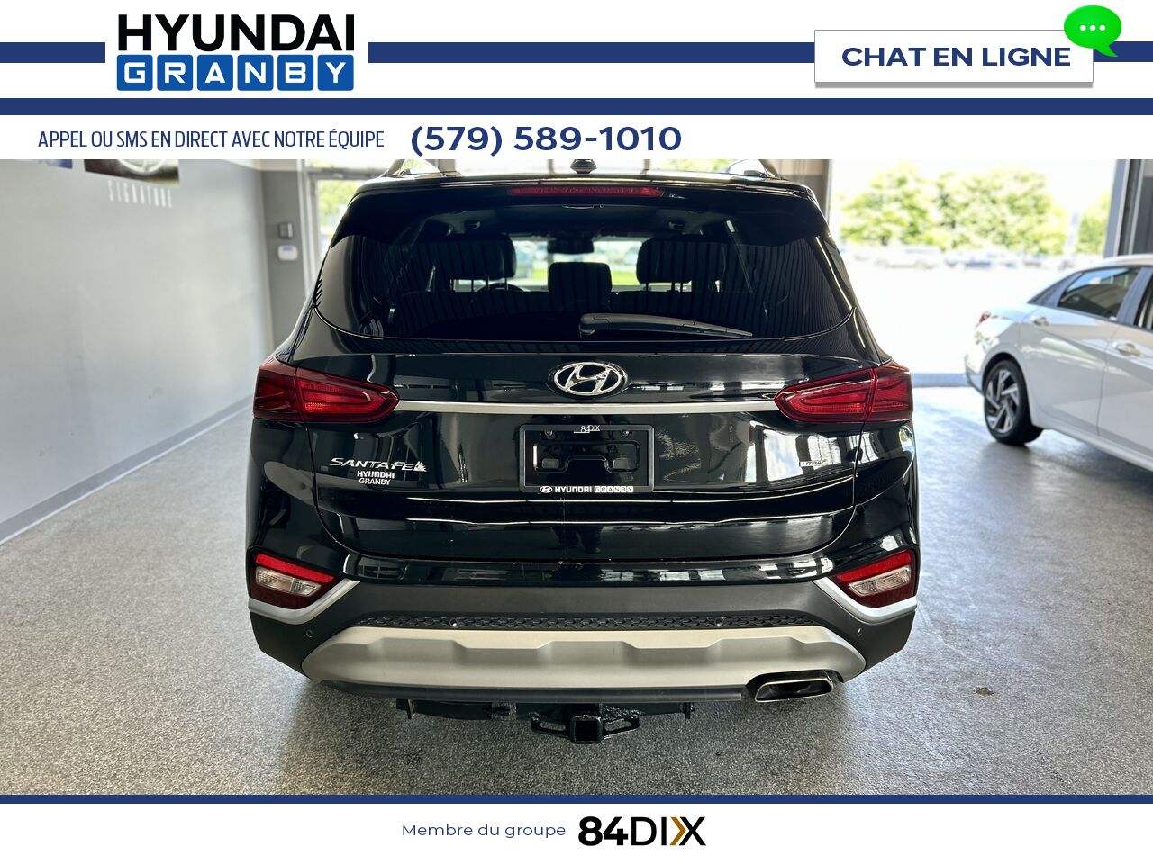 Hyundai Santa Fe 2020 Noir Granby - photo #4