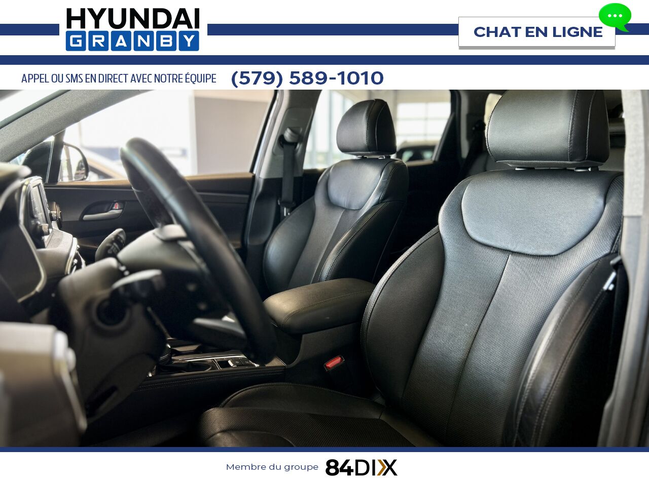 Hyundai Santa Fe 2020 Noir Granby - photo #9