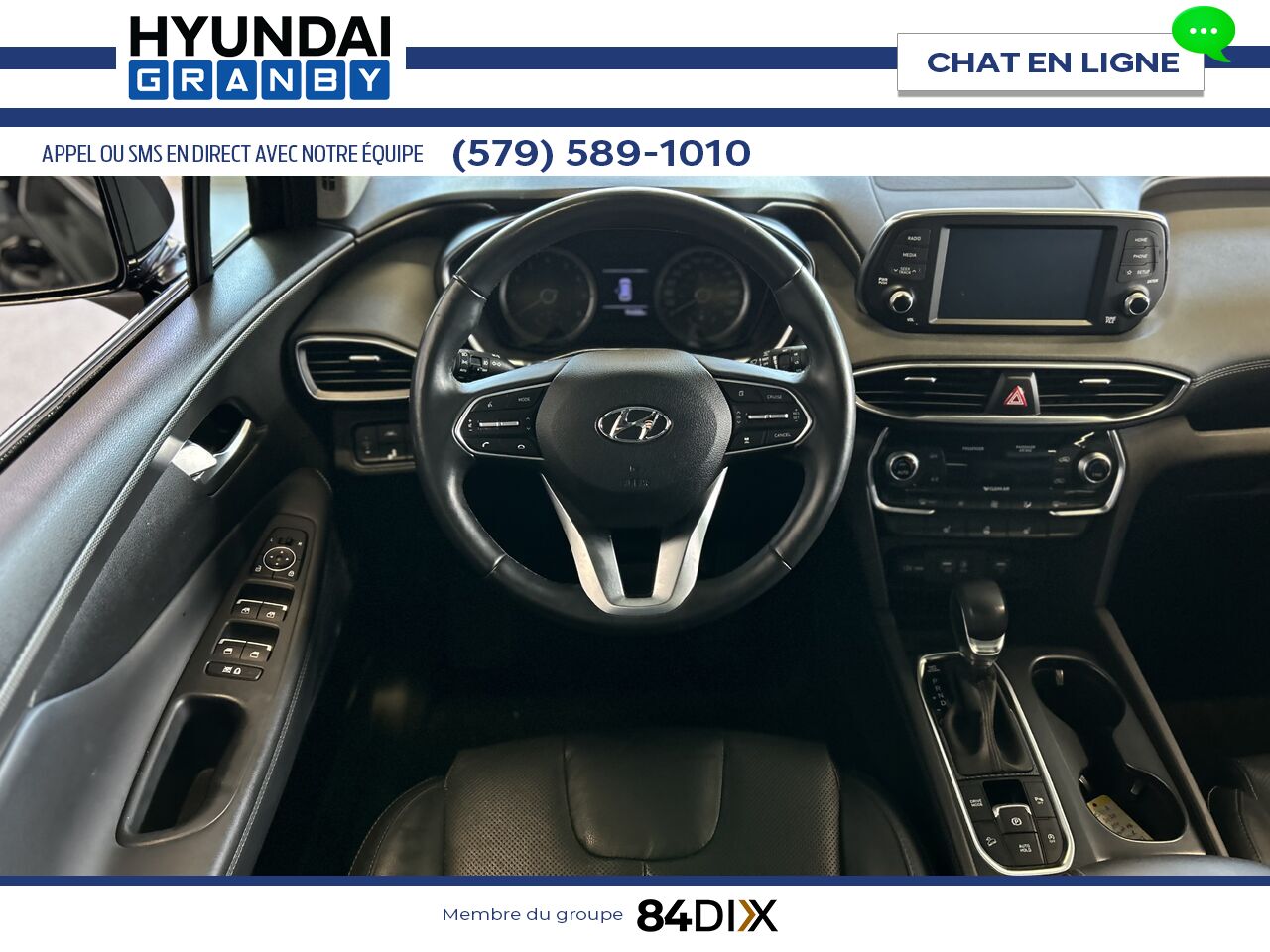 Hyundai Santa Fe 2020 Noir Granby - photo #11