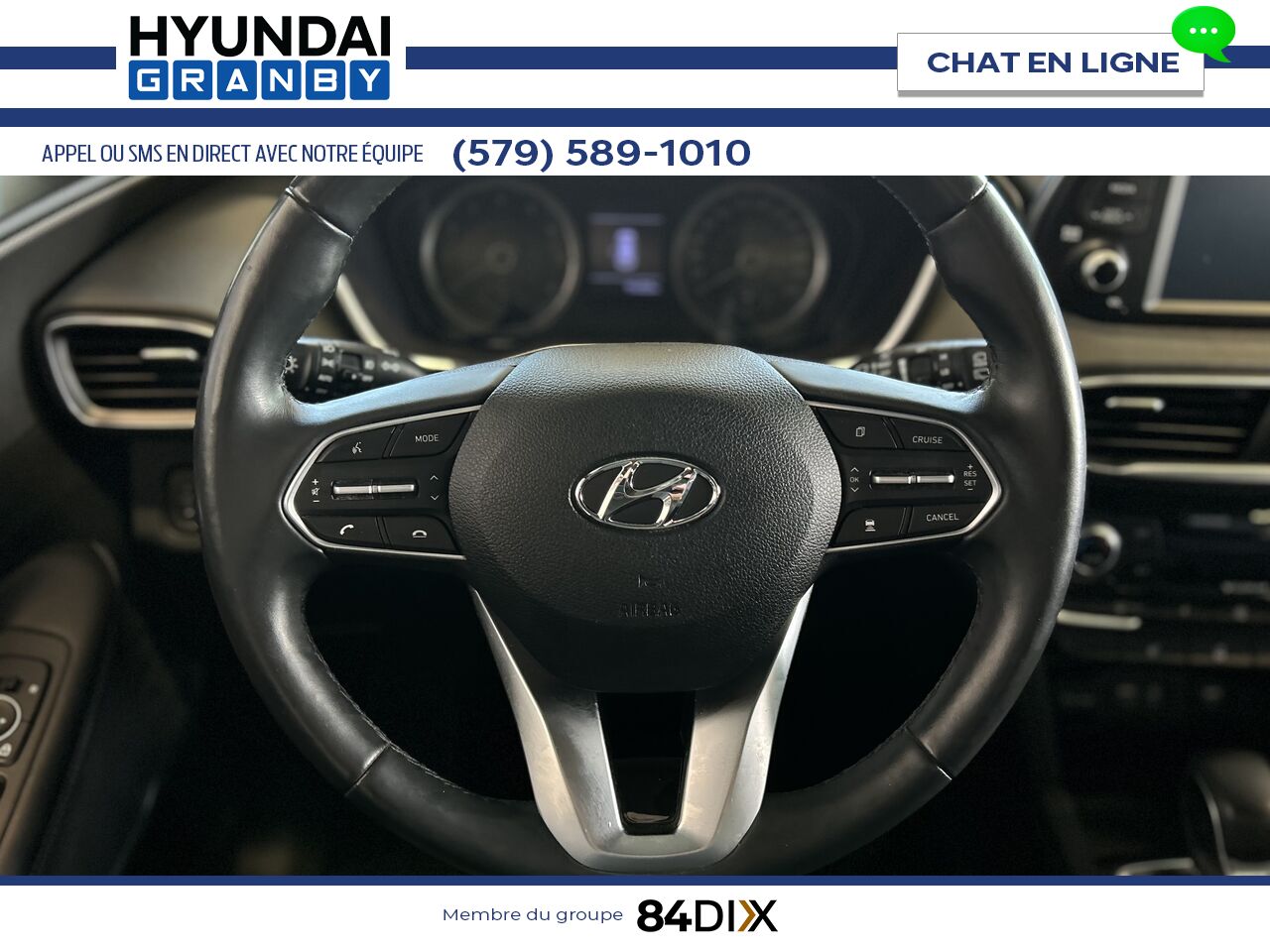 Hyundai Santa Fe 2020 Noir Granby - photo #12
