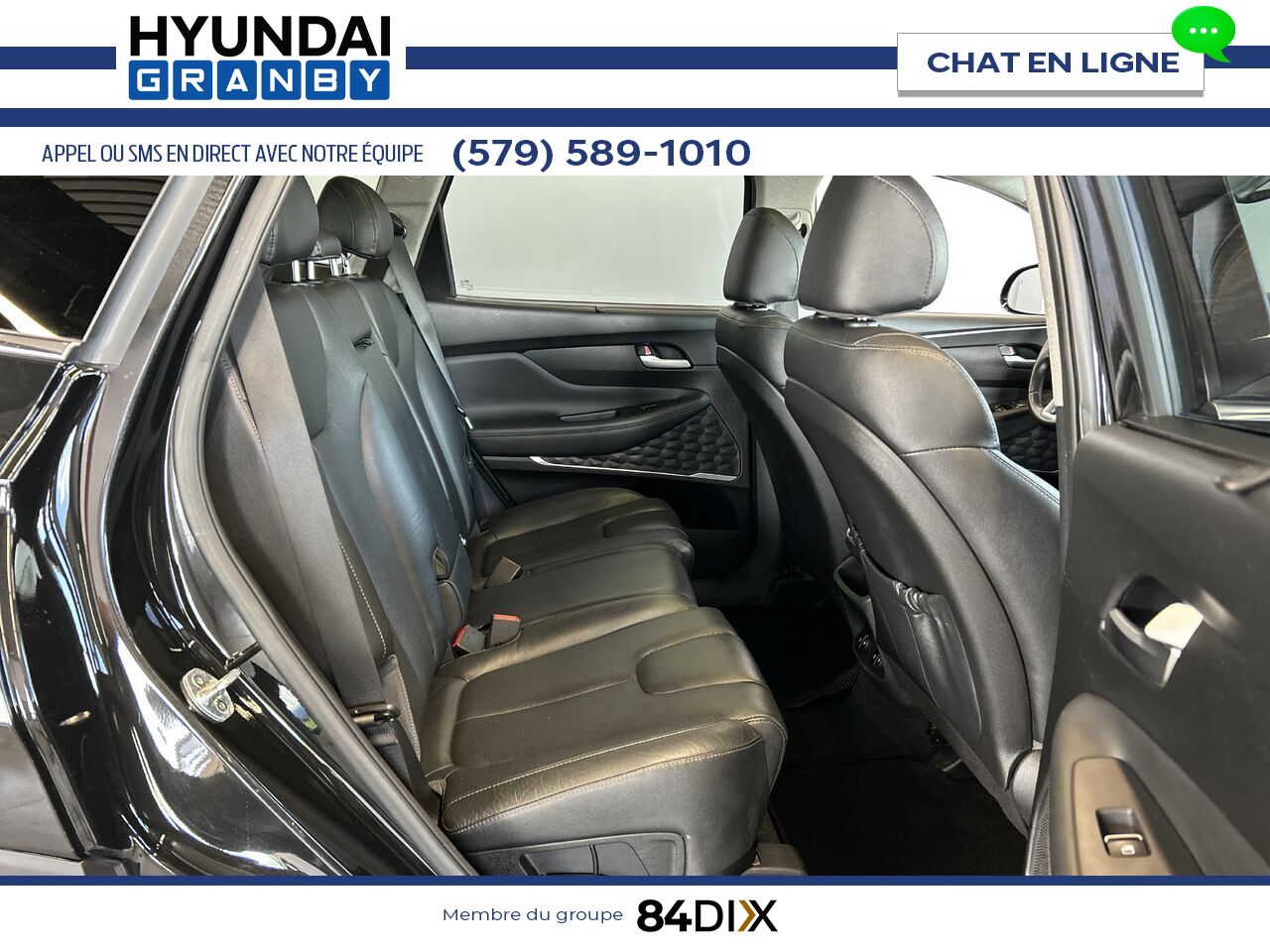 Hyundai Santa Fe 2020 Noir Granby - photo #24