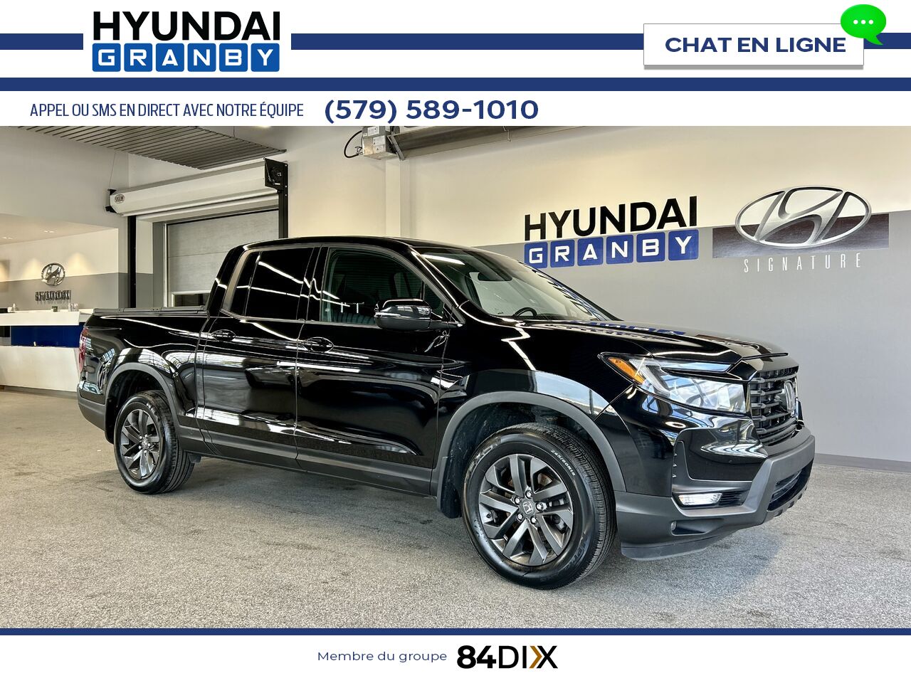 Honda Ridgeline 2022 Noir Granby - photo #0