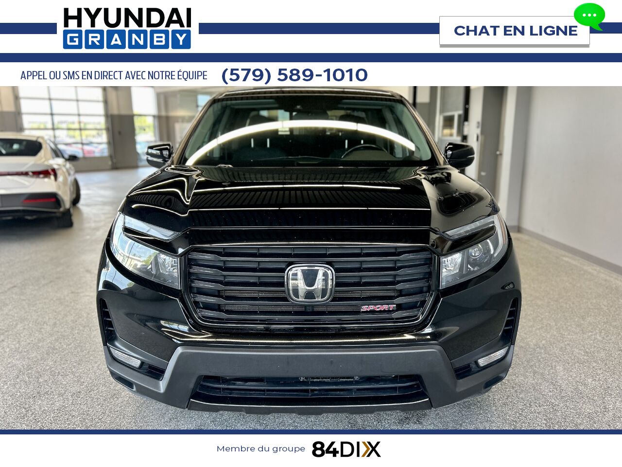 Honda Ridgeline 2022 Noir Granby - photo #2