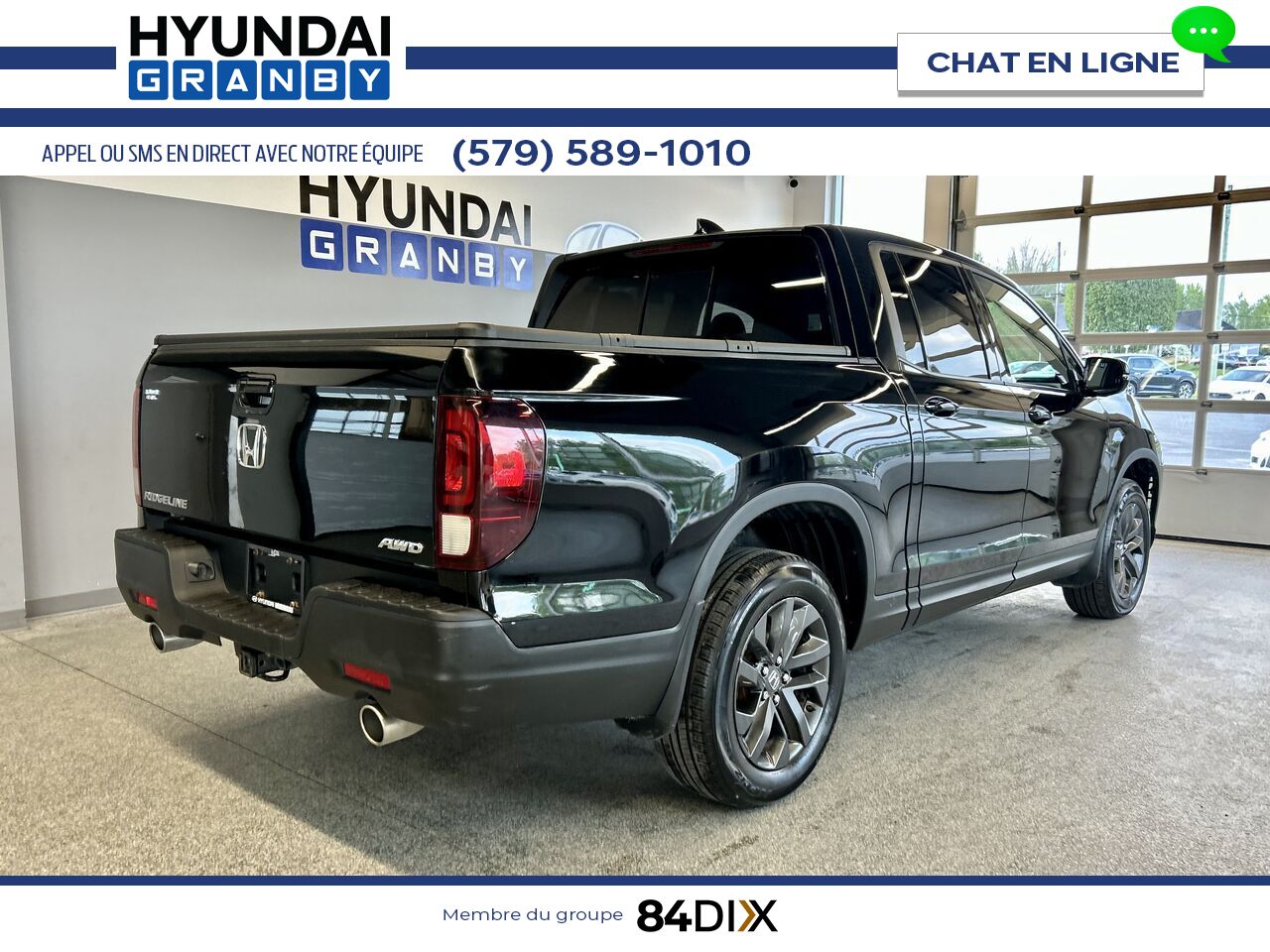 Honda Ridgeline 2022 Noir Granby - photo #6