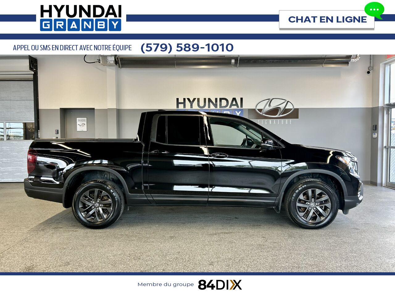 Honda Ridgeline 2022 Noir Granby - photo #7