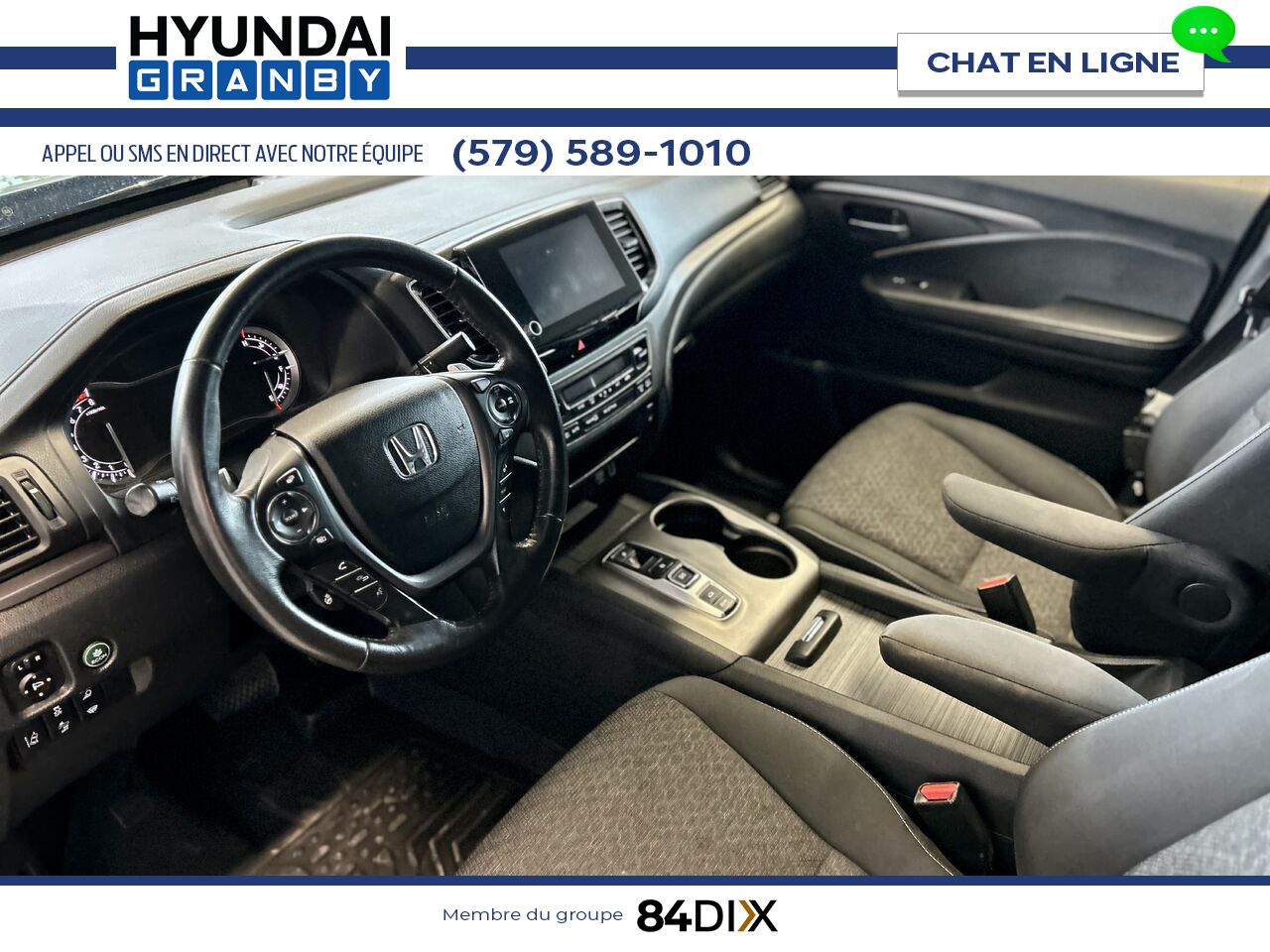 Honda Ridgeline 2022 Noir Granby - photo #9