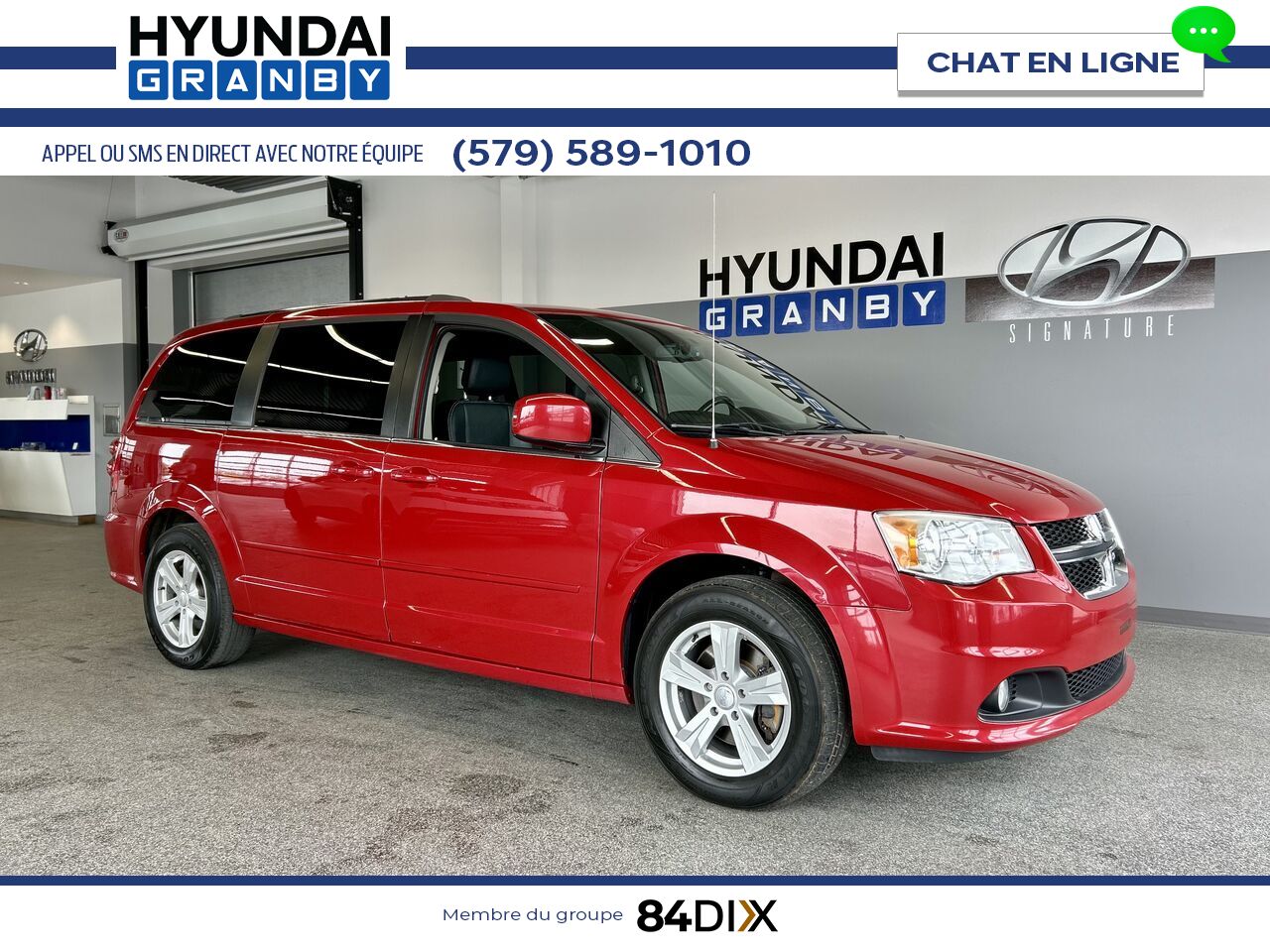 Dodge Grand Caravan 2016 Rouge Granby - photo #0