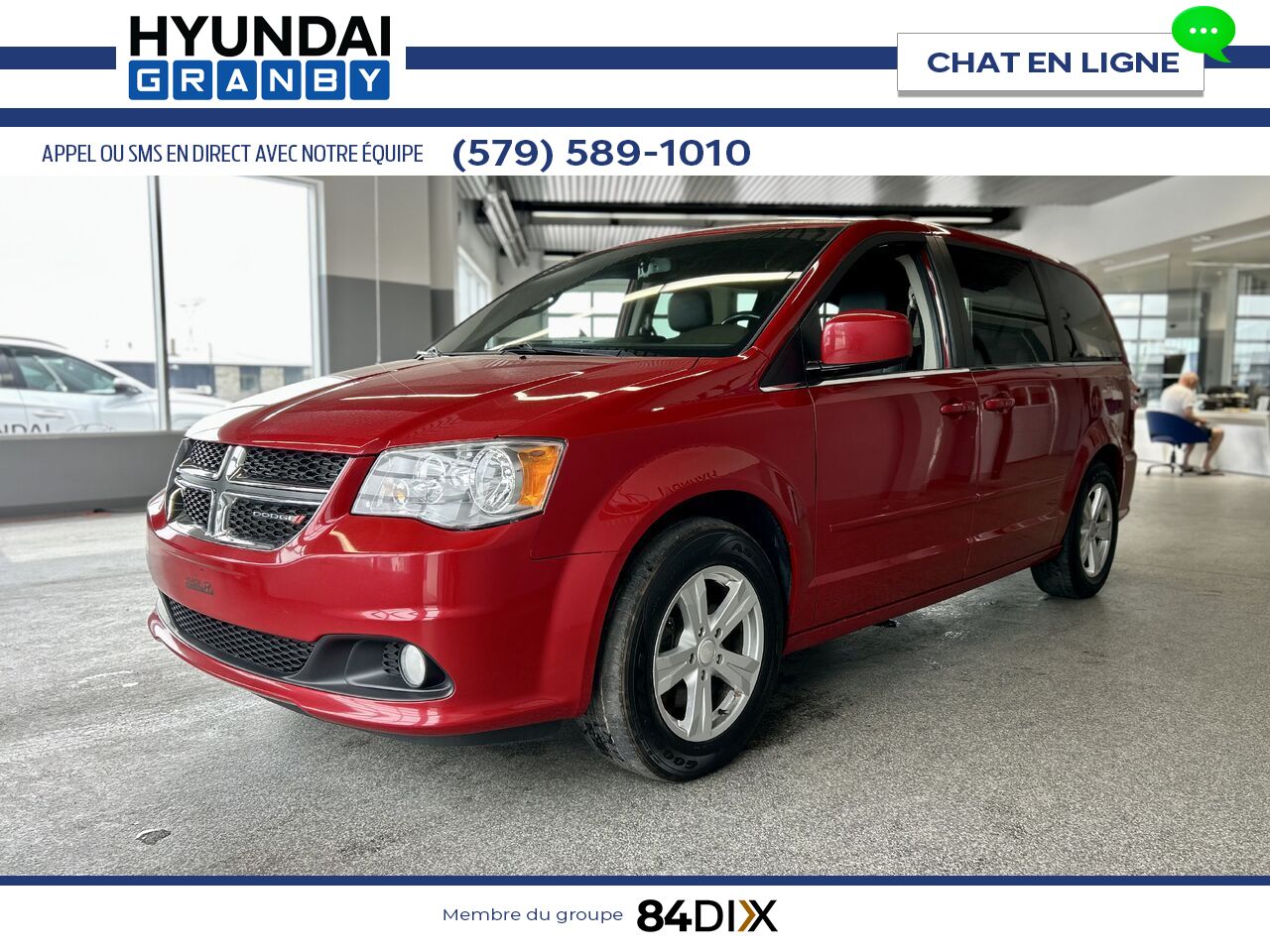 Dodge Grand Caravan 2016 Rouge Granby - photo #3