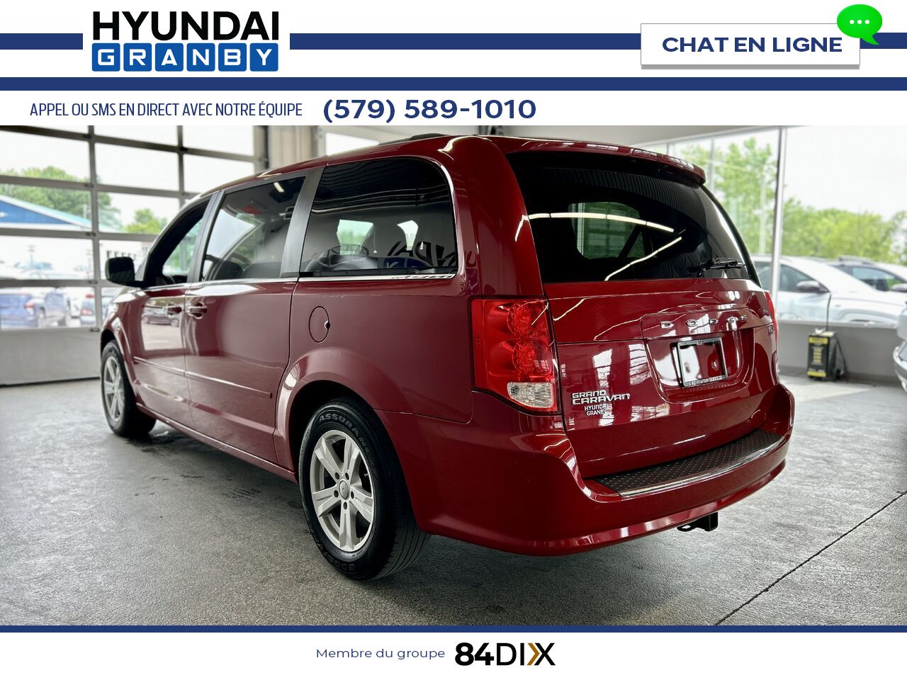 Dodge Grand Caravan 2016 Rouge Granby - photo #4