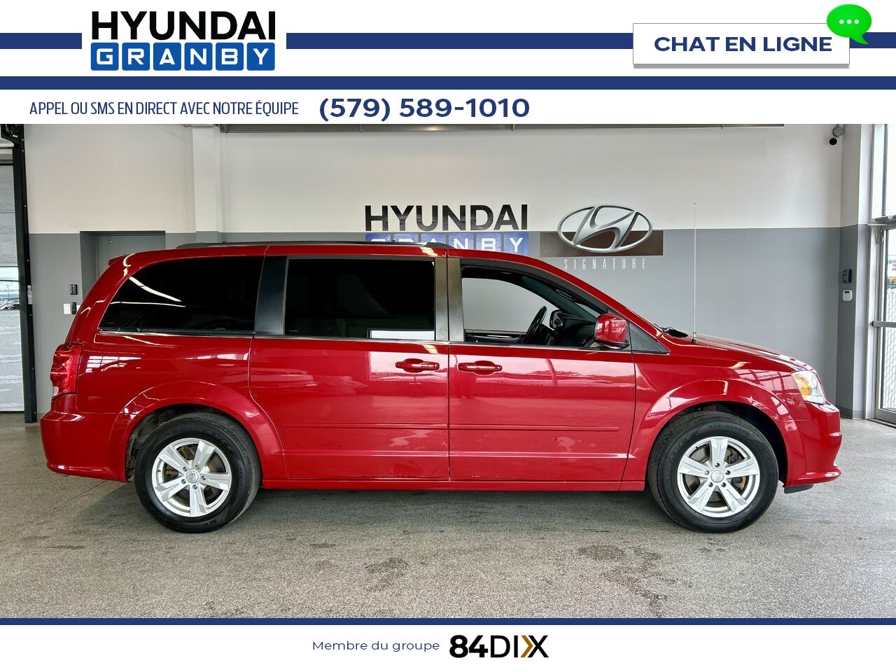Dodge Grand Caravan 2016 Rouge Granby - photo #7