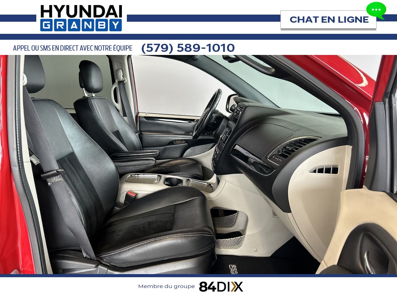 Dodge Grand Caravan 2016 Rouge Granby - photo #19