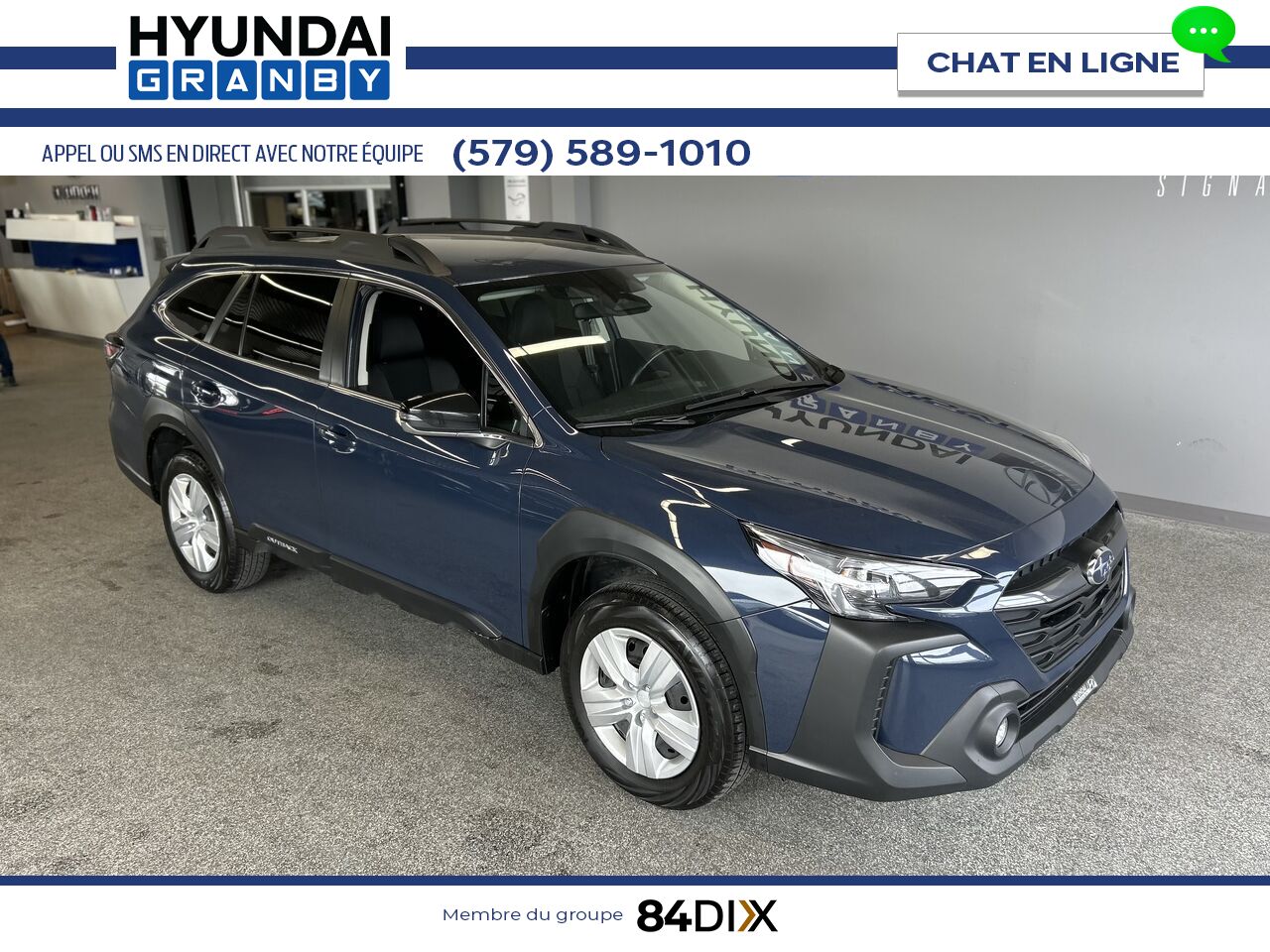 Subaru Outback 2024 Bleu Granby - photo #1