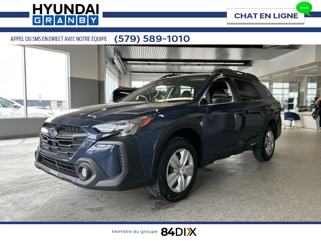 Subaru Outback 2024 Bleu Granby - photo #3