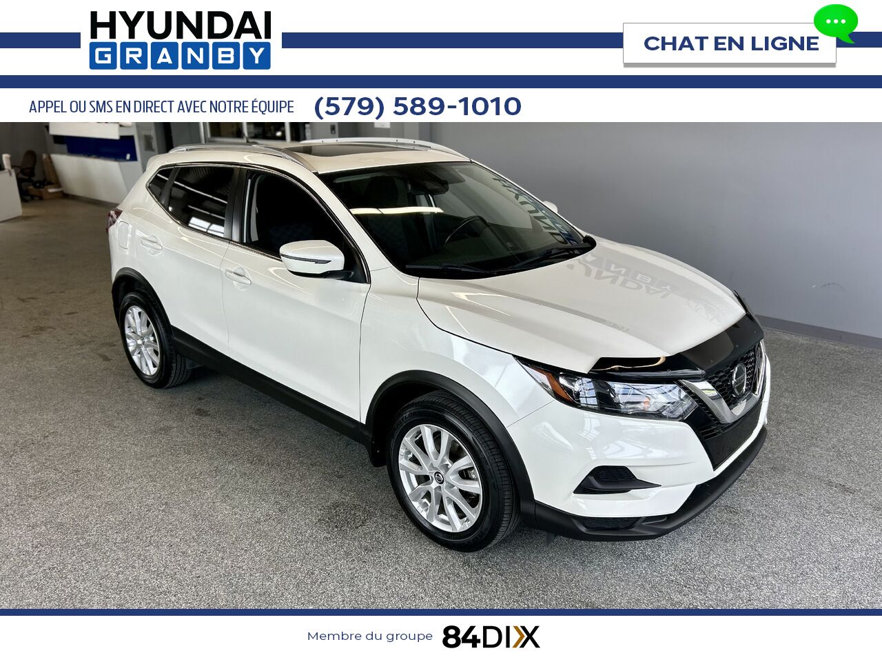 2021 Nissan Qashqai White Granby - photo #1