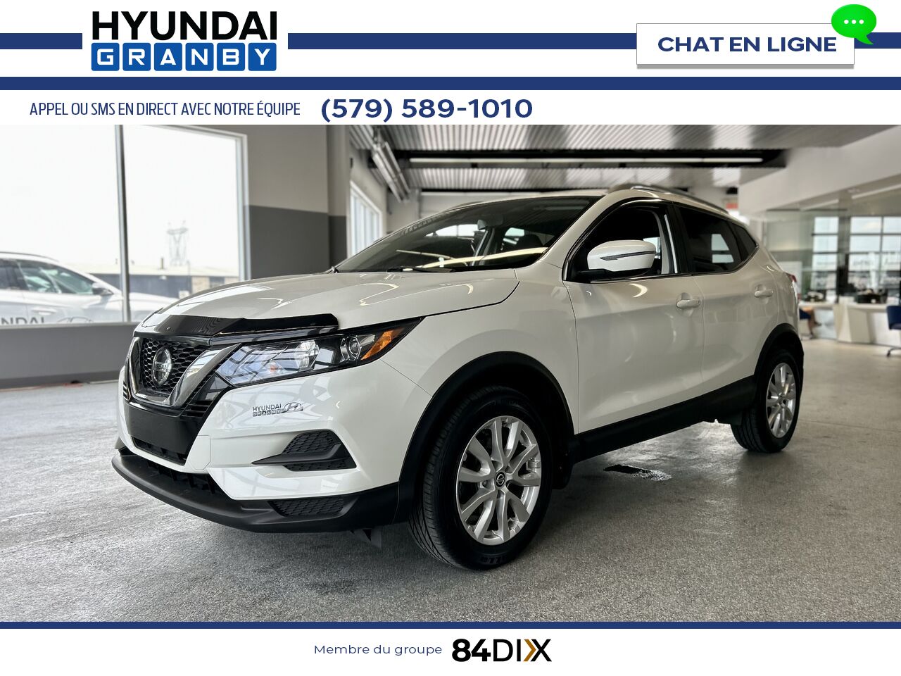 2021 Nissan Qashqai White Granby - photo #3