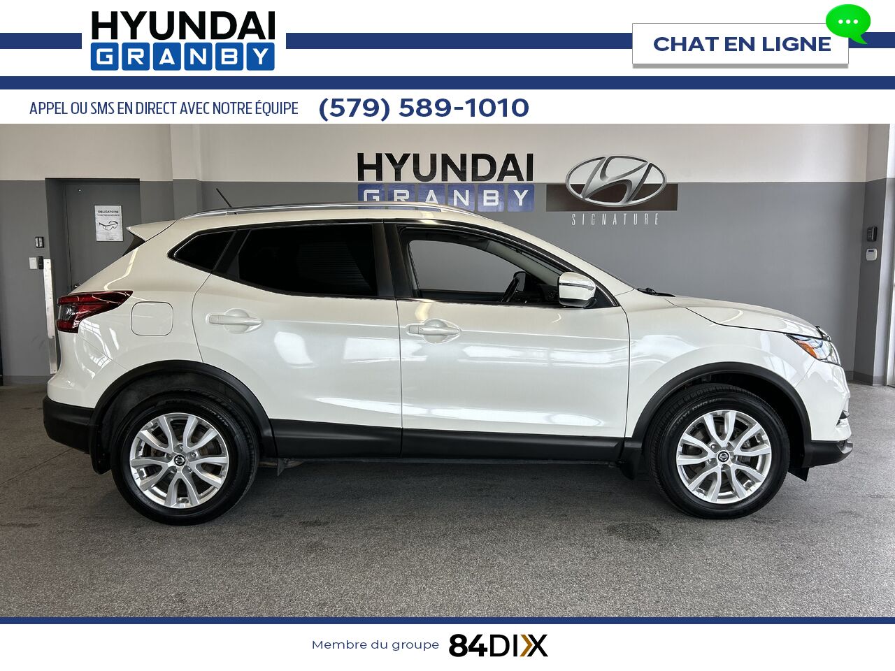 2021 Nissan Qashqai White Granby - photo #7