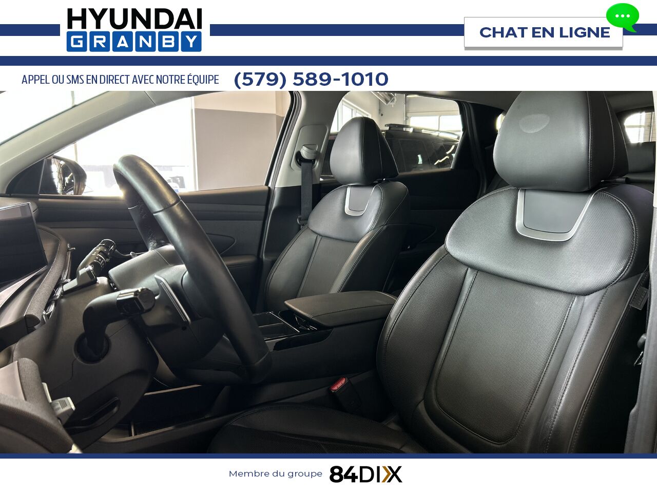 Hyundai Tucson hybride rechargeable 2025 Gris Granby - photo #9