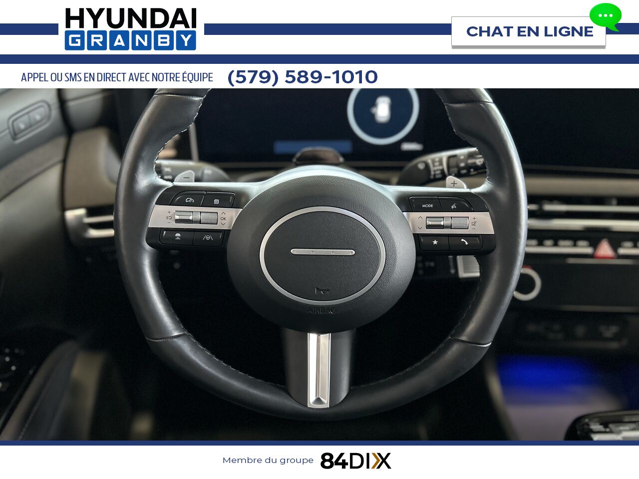 Hyundai Tucson hybride rechargeable 2025 Gris Granby - photo #11