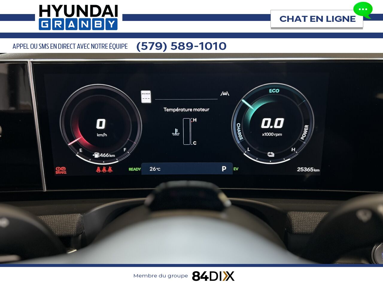 Hyundai Tucson hybride rechargeable 2025 Gris Granby - photo #12
