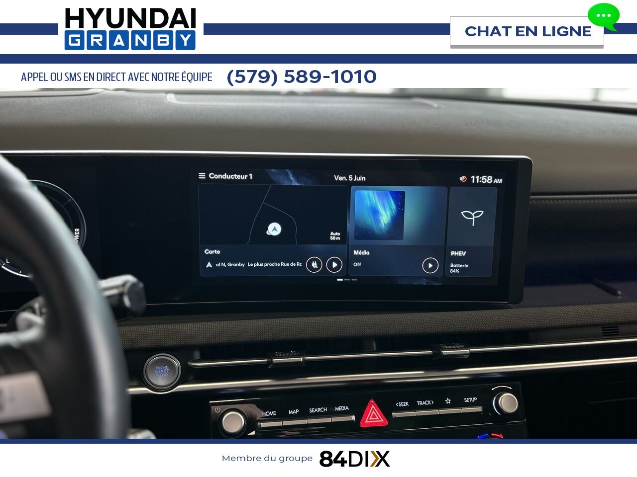 Hyundai Tucson hybride rechargeable 2025 Gris Granby - photo #15
