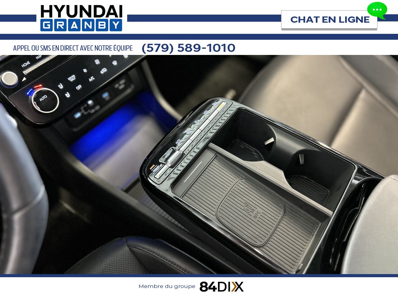 Hyundai Tucson hybride rechargeable 2025 Gris Granby - photo #17