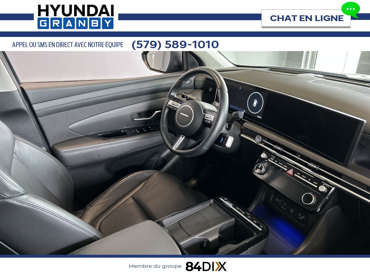 Hyundai Tucson hybride rechargeable 2025 Gris Granby - photo #19