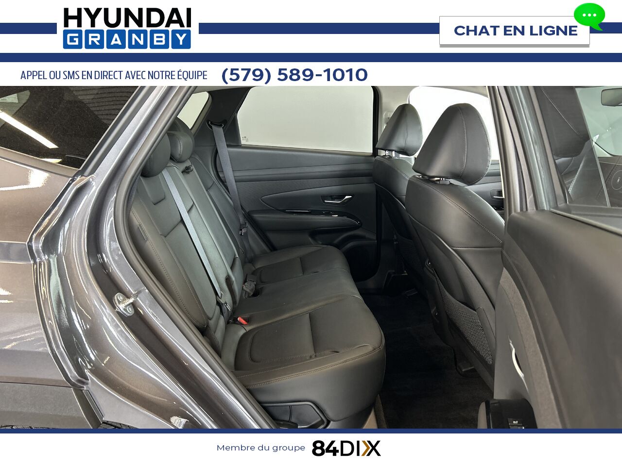 Hyundai Tucson hybride rechargeable 2025 Gris Granby - photo #25