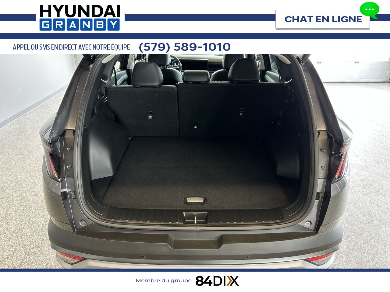 Hyundai Tucson hybride rechargeable 2025 Gris Granby - photo #27