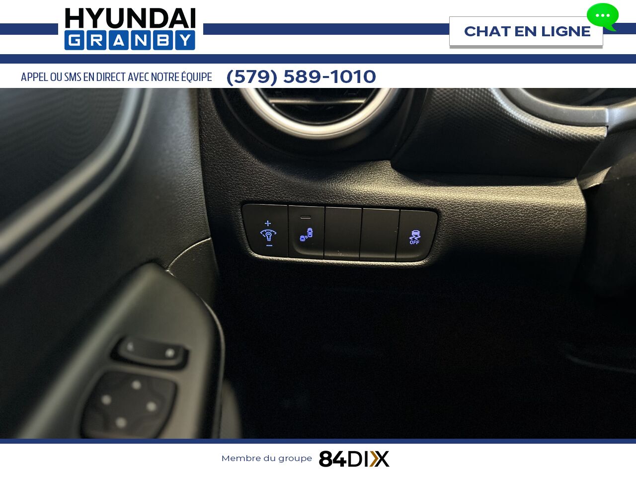 Hyundai Kona 2019 Blanc Granby - photo #13