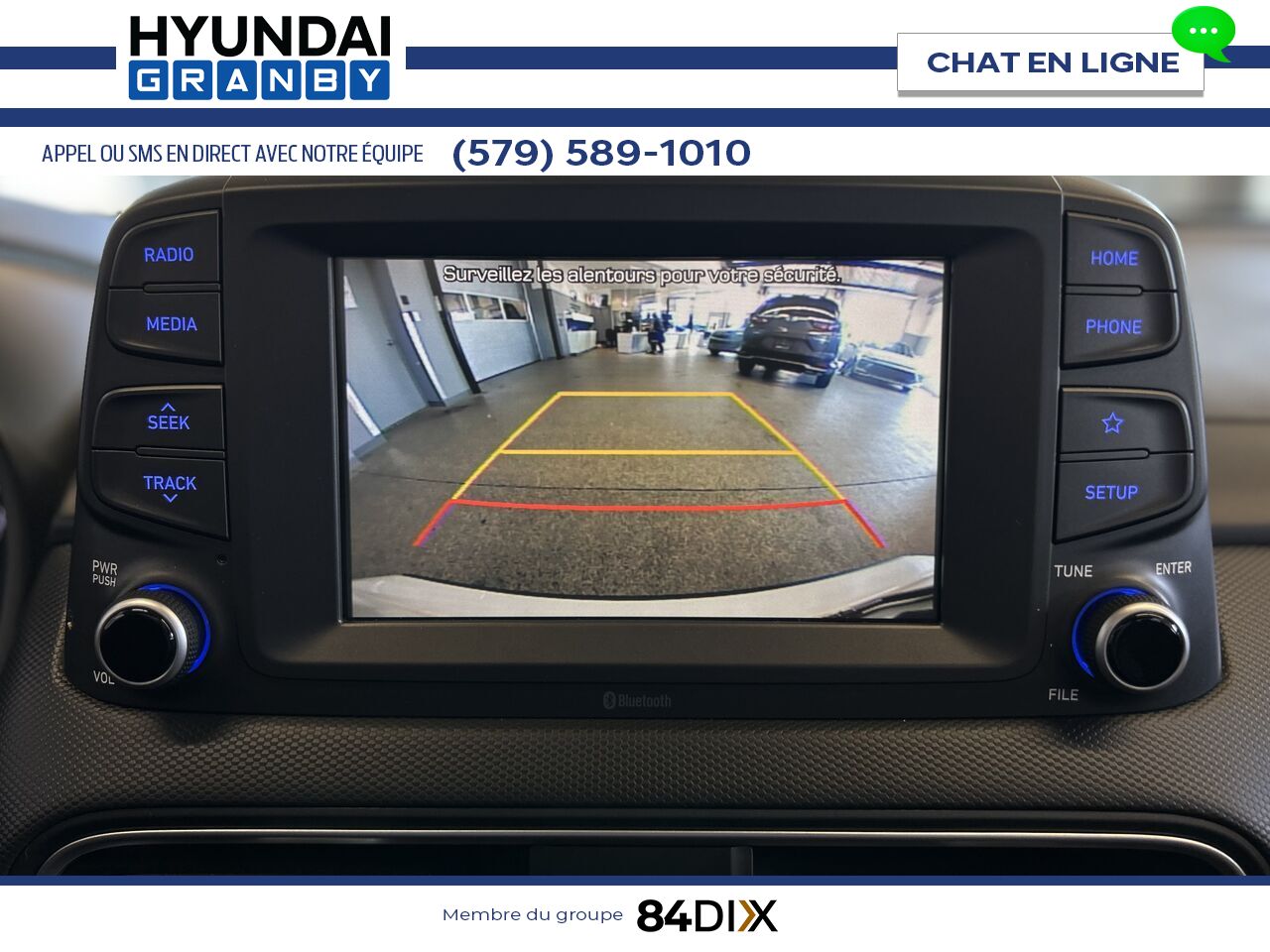 Hyundai Kona 2019 Blanc Granby - photo #15