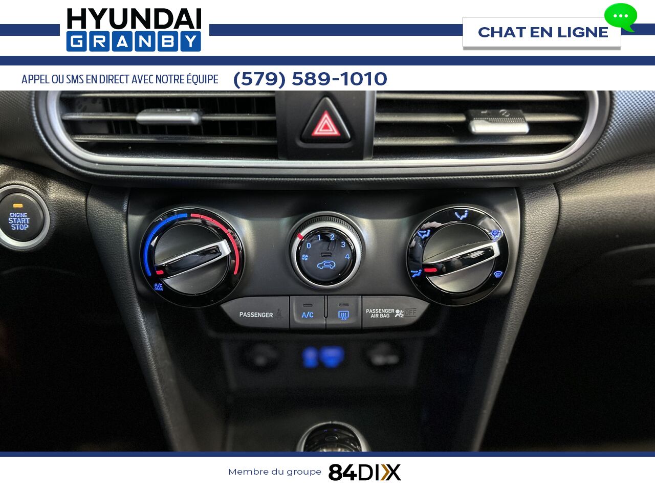 Hyundai Kona 2019 Blanc Granby - photo #18