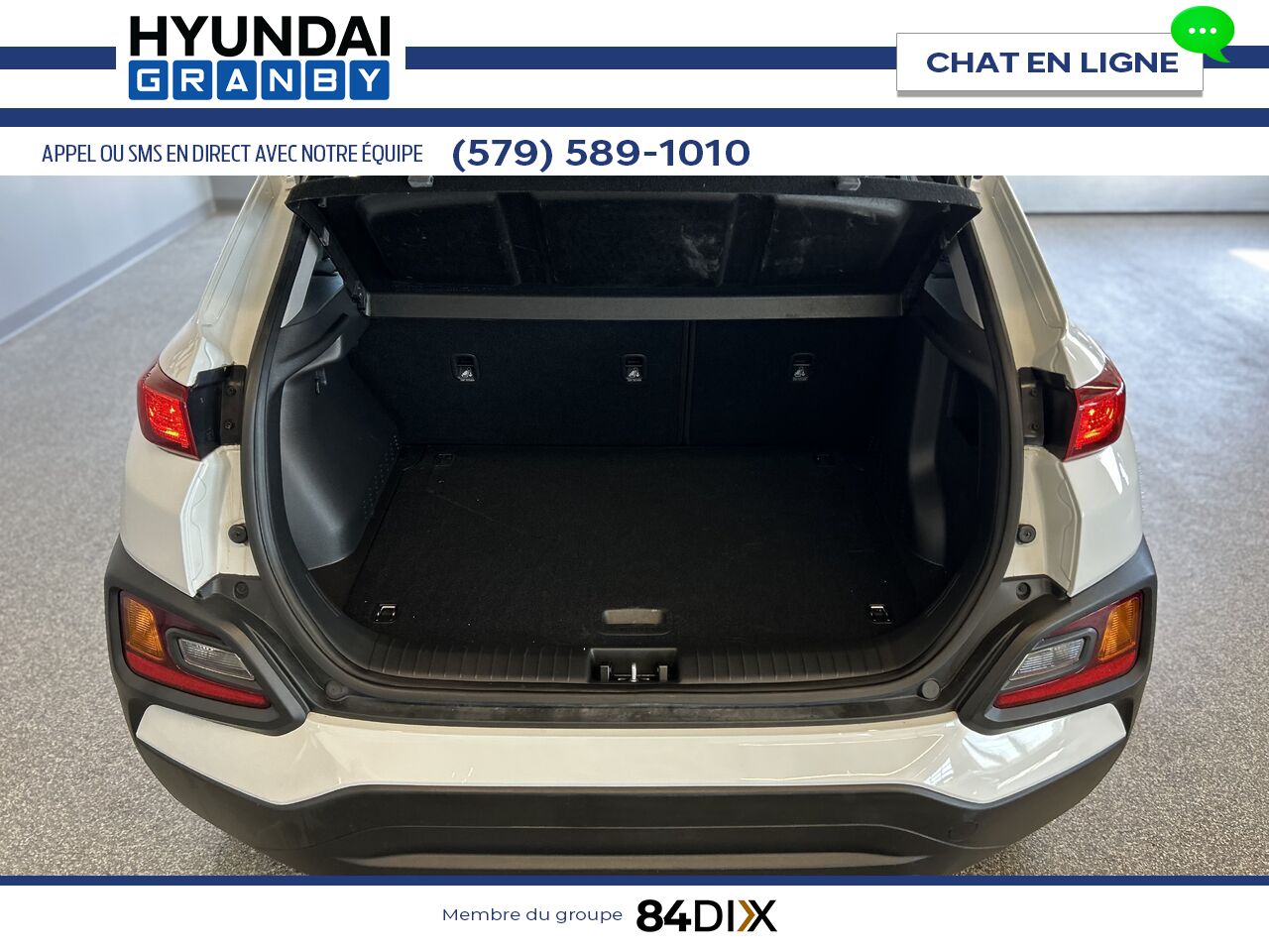 Hyundai Kona 2019 Blanc Granby - photo #24