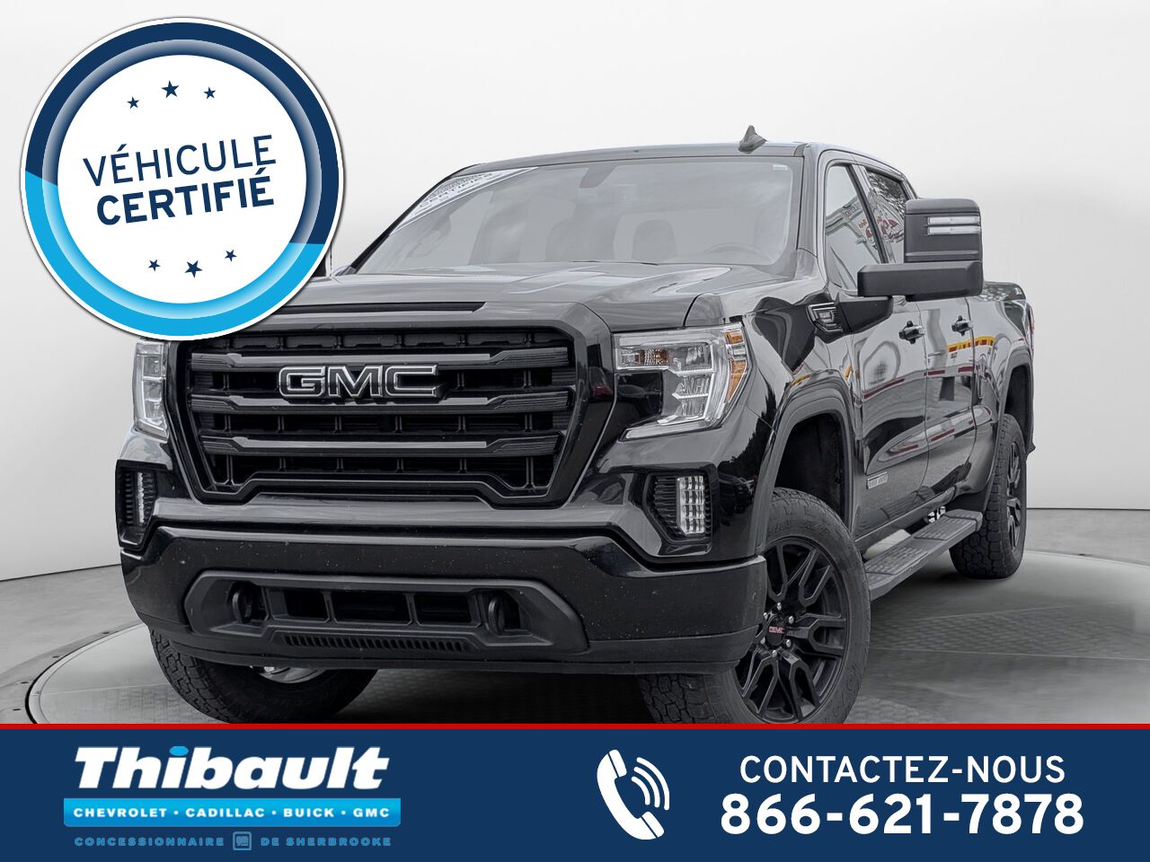 GMC SIERRA 1500 4WD CREW CAB PICKUP GMC Sierra 1500 Elevation 3.0L Diesel Crew cab 2020 Noir Sherbrooke - photo #0