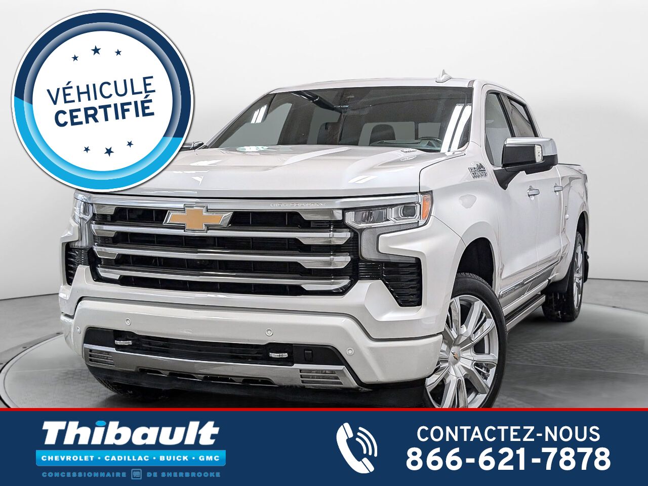 CHEVROLET Silverado 1500 High Country 4WD Crew Cab Toit Ouvrant Diesel 2024 Autre Sherbrooke - photo #0