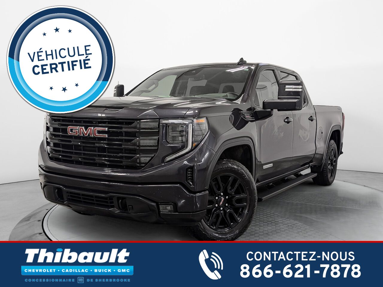 GMC Sierra 1500 4WD Crew Cab Moteur 3.0L Diesel Si&egrave;ges Chauffants 2022 Autre Sherbrooke - photo #0