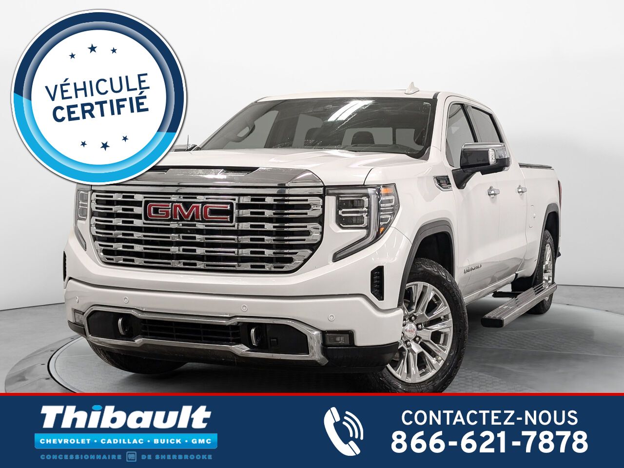 GMC Sierra 1500 4WD Crew Cab Denali Toit Ouvrant Cache Caisse 2023 Autre Sherbrooke - photo #0