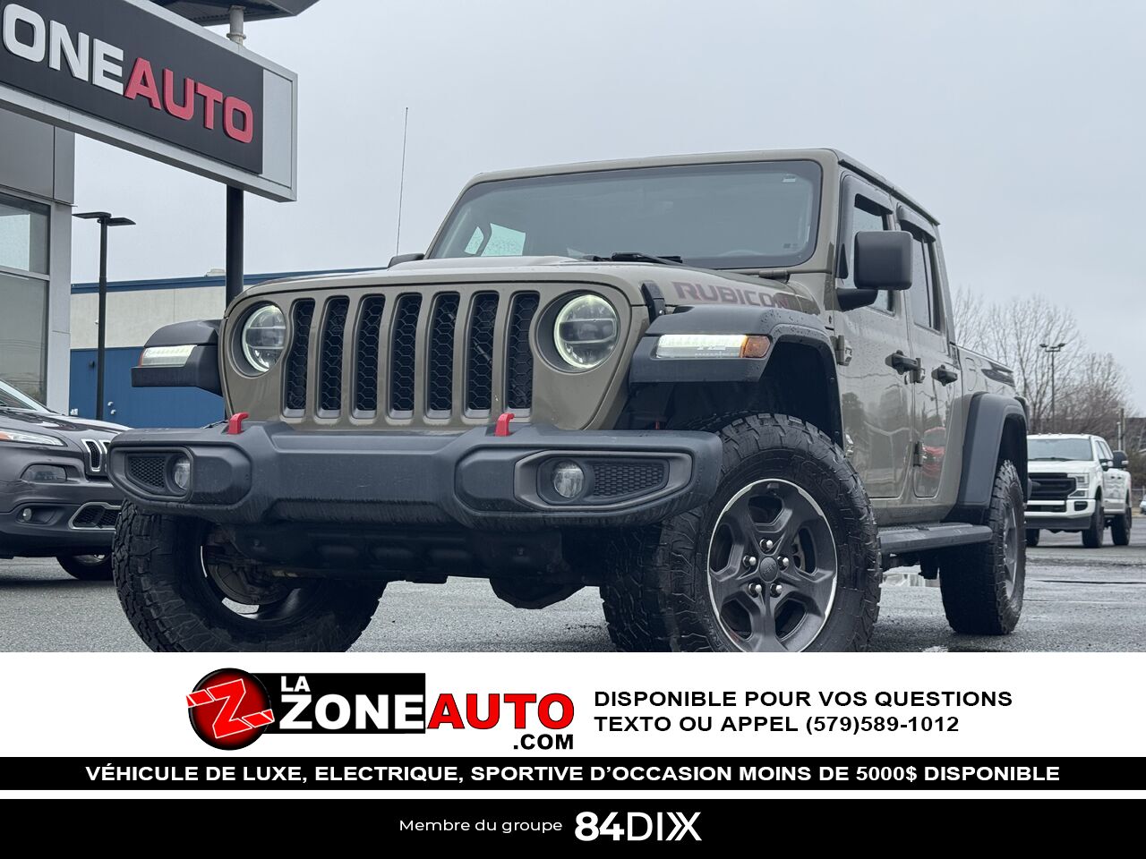 Jeep Gladiator Rubicon 2020 Brun Granby - photo #0
