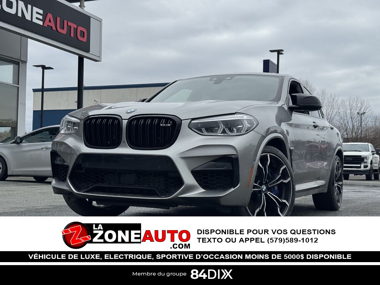 2020 BMW X4 M Comp&eacute;tition Grey Granby - photo #0