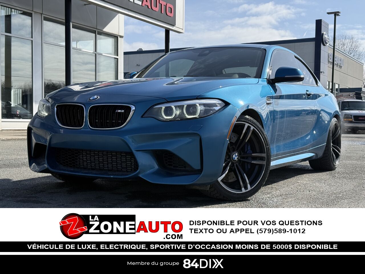 BMW M2 2018 Bleu Granby - photo #0
