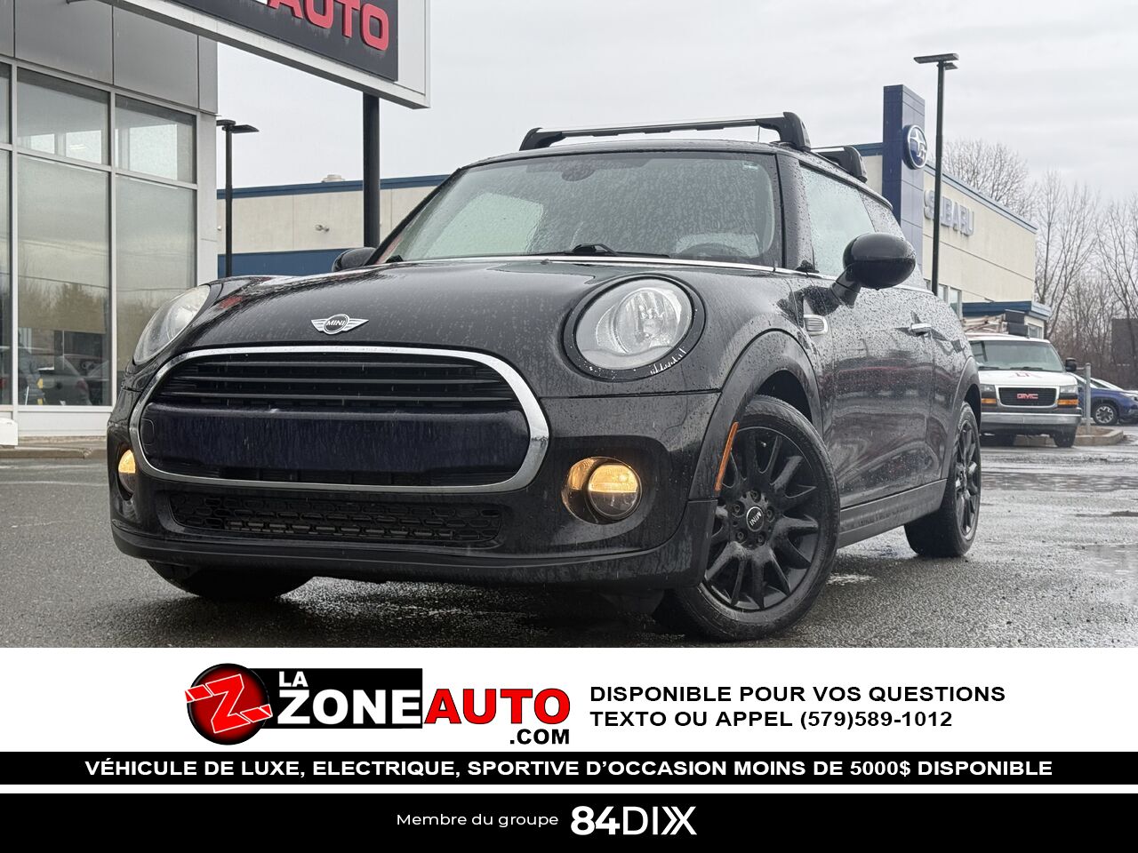 MINI Cooper Manuelle 2017 Noir Granby - photo #0