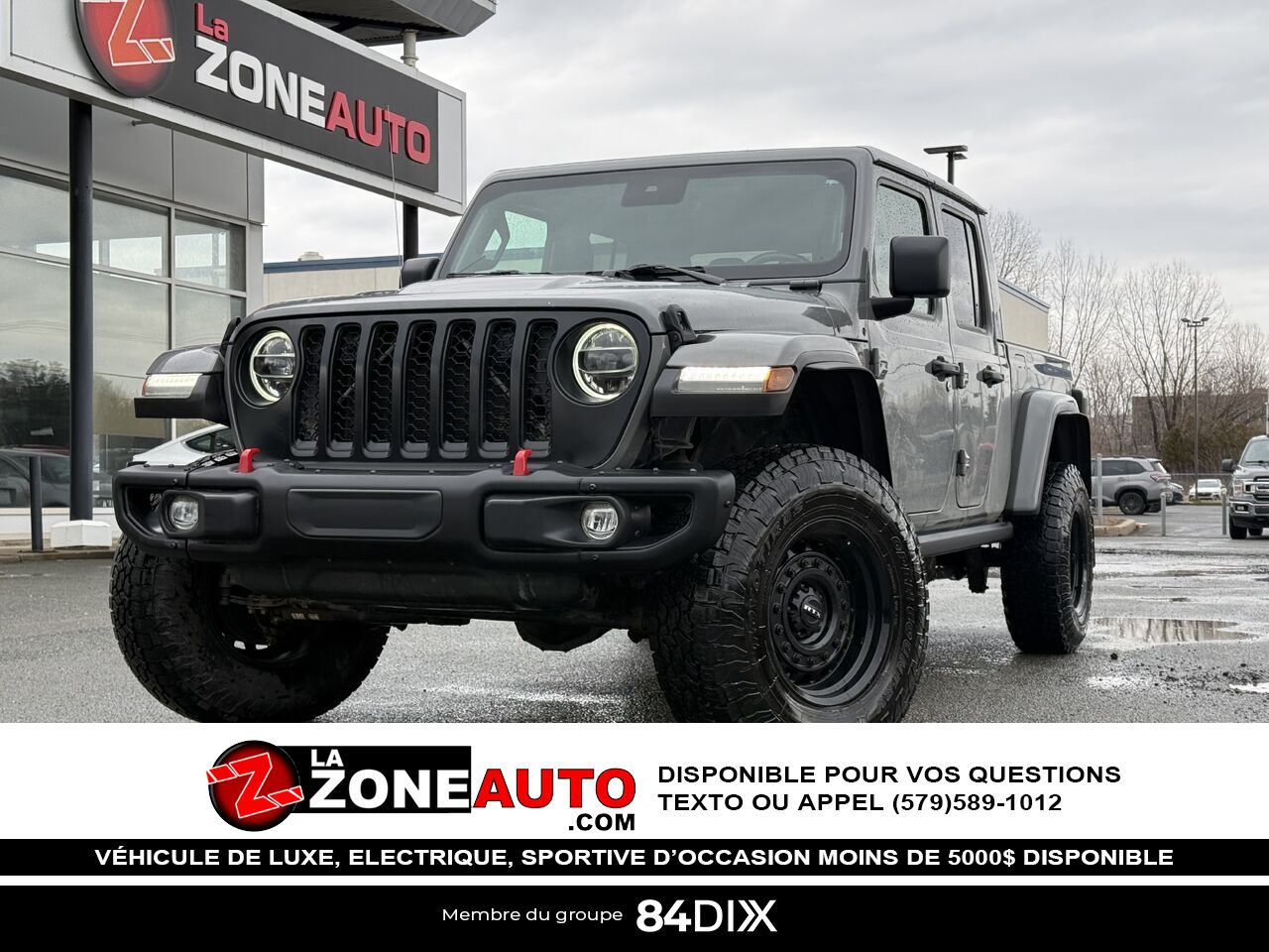 Jeep Gladiator Diesel Rubicon 2021 Gris Granby - photo #0