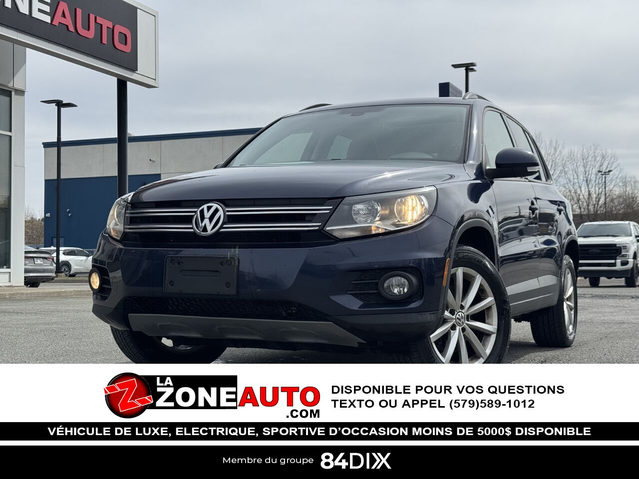Volkswagen Tiguan Wolfsburg 2017 Bleu Granby - photo #0