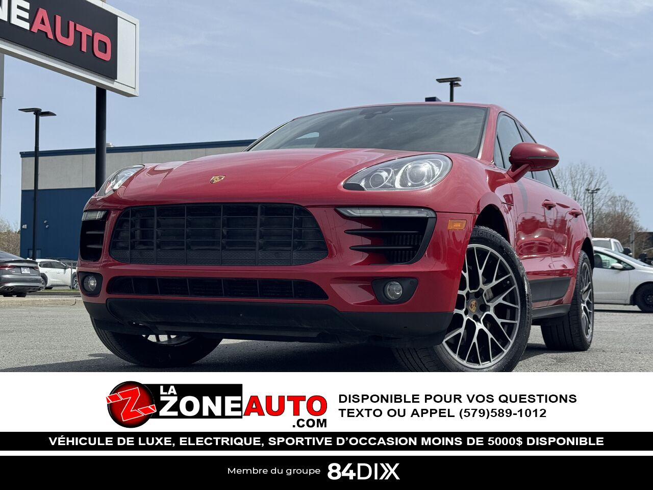 2018 Porsche Macan S Red Granby - photo #0