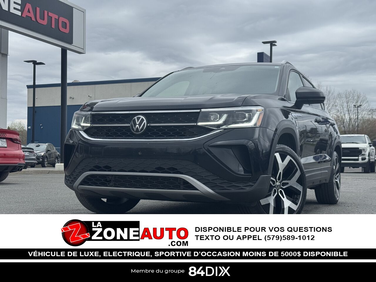 2022 Volkswagen Taos Highline Black Granby - photo #0